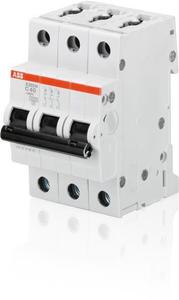 Фото ABB S203 2CDS273001R0401 Автоматический выключатель трехполюсный 40А (10 кА, D)