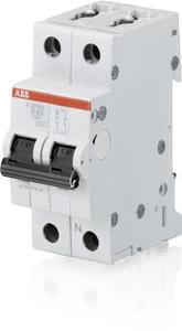 Фото ABB S201 2CDS251103R0065 Автоматический выключатель однополюсный+N 6А (6 кА, B)