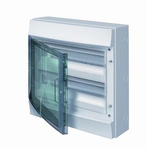 Фото ABB 1SLM006501A1205 Бокс настенный 36М прозрачная дверь (2 ряда) Mistral65 (с клемм)