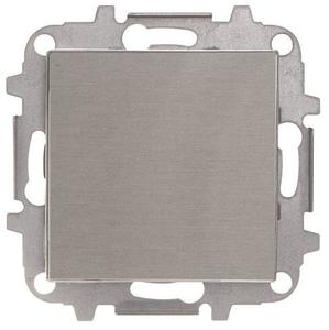 Фото ABB Sky Niessen 2CLA850000A1401 Заглушка с суппортом (под рамку, скрытая установка, нержавеющая сталь)