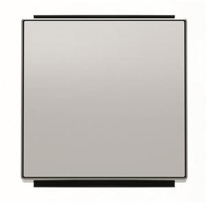 Фото ABB Sky Niessen 2CLA850100A1301 Клавиша одиночная (серебристый алюминий)