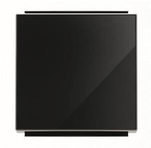 Фото ABB Sky Niessen 2CLA850100A2501 Клавиша одиночная (стекло черное)