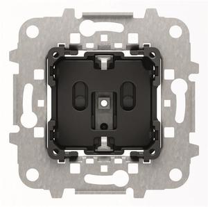 Фото ABB Niessen 2CLA818890A1001 Розетка SCHUKO (16А, плоская, механизм, с/у, з/к, шторки)