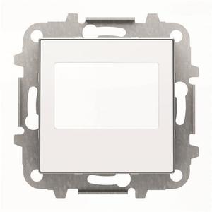 Фото ABB Sky Niessen 2CLA856800A1101 Накладка с суппортом для цифрового FM-радио (белая)