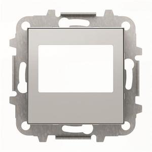 Фото ABB Sky Niessen 2CLA856800A1301 Накладка с суппортом для цифрового FM-радио (серебро)