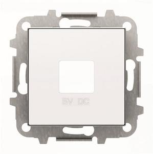 Фото ABB Sky Niessen 2CLA858500A1101 Крышка розетки USB (2хUSB, белая)