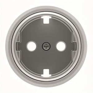 Фото ABB Sky Moon 2CLA868890A1401 Крышка "плоской" розетки (хром)
