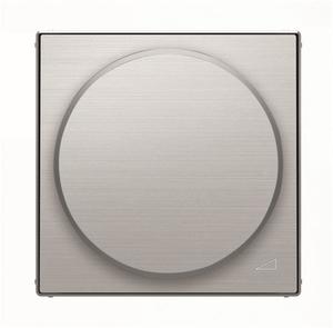 Фото ABB Sky Niessen 2CLA856020A1401 Накладка светорегулятора (подсветка, нержавеющая сталь)