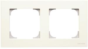 Фото ABB Sky 2CLA857200A1101 Рамка 2-постовая (белая)
