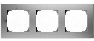 Фото ABB Sky 2CLA857310A1101 Рамка 3-постовая (базовая, белая)