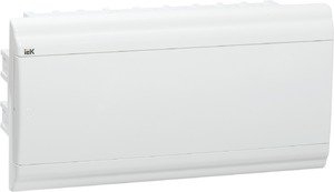 Фото IEK MKP82-V-18-WD-41-10 Бокс ЩРВ-П-18 модулей встраив.пластик IP41 PRIME белая дверь