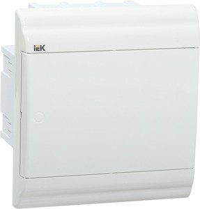 Фото IEK MKP82-V-06-WD-41-20 Бокс ЩРВ-П-6 модулей встраив.пластик IP41 PRIME белая дверь