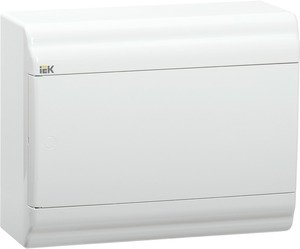 Фото IEK MKP82-N-09-WD-41-20 Бокс ЩРН-П-9 модулей навесн.пластик IP41 PRIME белая дверь