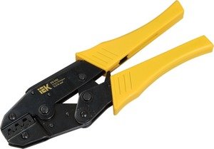 Фото IEK TKL10-D4 Клещи обжимные КО-04Е 0,5-6,0 мм2 (квадрат)