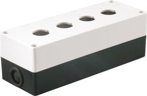 Фото IEK BKP10-4-K01 Корпус КП104 для кнопок 4места белый