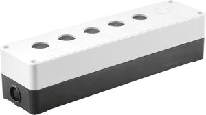 Фото IEK BKP10-6-K01 Корпус КП105(6) для кнопок 5(6)мест белый