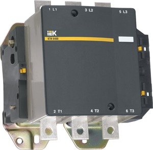 Фото IEK KKT60-500-400-10 КТИ-6500 500А 400В/АС3 контактор
