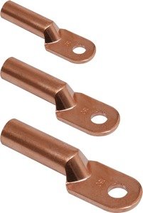 Фото IEK UNP22-025-07-08 Наконечник DT-25 медный прессованный кабельный