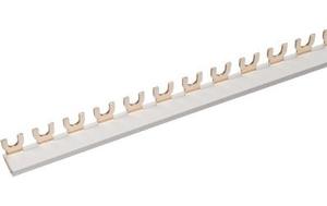 Фото IEK YNS11-2-063 Шина соединительная типа FORK (вилка) 2Р 63А (дл.1 м)