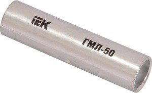 Фото IEK UGTY10-025-07 Гильза ГМЛ-25 медная луженая соединительная