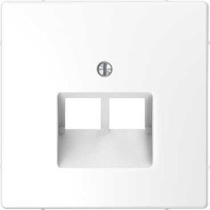Фото Schneider Electric Merten D-Life MTN4522-6035 Крышка розетки информационной (2xRJ45, белый лотос)