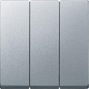 Фото Schneider Electric System M MTN311960 Клавиша тройная (алюминий)