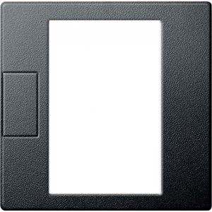 Фото Merten M-Elegance/M-Plan MTN5775-0414 Крышка для терморегулятора (сенсорный, антрацит)