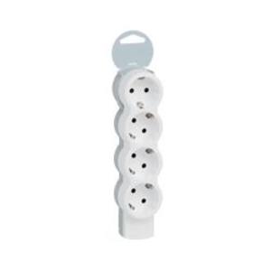 Фото Legrand 695009 "Стандарт" Удлинитель бытовой 4-местный без шнура (с/з, 16 А, 3500 Вт, возм. фиксации блока)