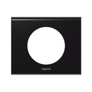Фото Legrand Celiane 069151 Рамка 1-постовая (горизонтальная, черный)