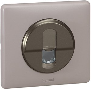 Фото Legrand Celiane 064935 Крышка розетки телефонной/компьютерной (RJ45, 1 шт, графит)