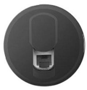 Фото Legrand Celiane 064930 Крышка розетки (1 шт, графит)