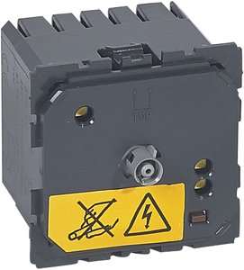 Фото Legrand Celiane 067400 Терморегулятор поворотный +7…+30°С (8 А, 230 В, механизм, с/у)