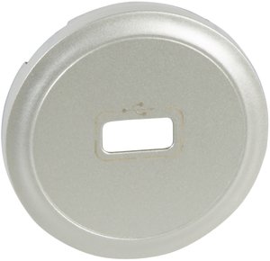 Фото Legrand Celiane 068553 Крышка розетки USB (титан)