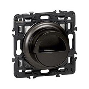 Фото Legrand Celiane 067924 Крышка подставка для смартфона (антрацит)