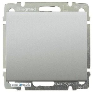 Фото Legrand Valena 695501 Переключатель одноклавишный (10 А, под рамку, с/у, белый)