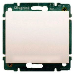 Фото Legrand DIY Galea Life 696880 Выключатель 1-клавишный (10 А, под рамку, скрытая установка, жемчуг)