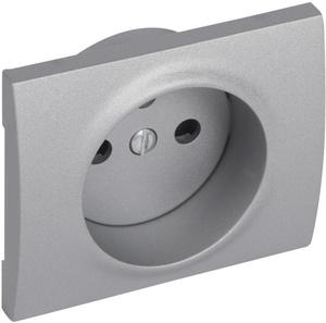 Фото Legrand DIY Galea Life 696827 Розетка (16 А, шторки, з/к, в сборе, скрытая установка, темная бронза)