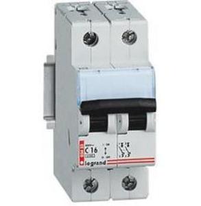 Фото Legrand DX3-E 003433 Автоматический выключатель двухполюсный 16А (6 кА, C)