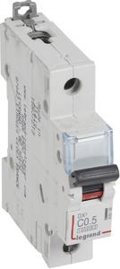 Фото Legrand DX3 409106 Автоматический выключатель однополюсный 0.5А (16 кА, C)