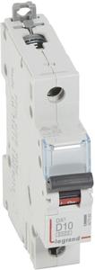 Фото Legrand DX3 407969 Автоматический выключатель однополюсный 10А (6 кА, D)
