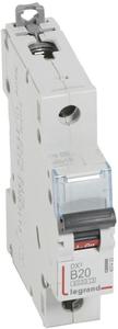 Фото Legrand DX3 407433 Автоматический выключатель однополюсный 20А (10 кА, B)