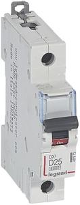 Фото Legrand DX3 407973 Автоматический выключатель однополюсный 25А (10 кА, D)