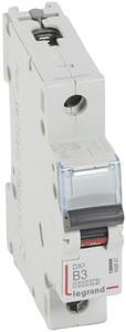 Фото Legrand DX3 408867 Автоматический выключатель однополюсный 3А (16 кА, B)