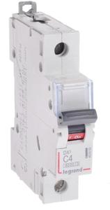Фото Legrand DX3 407665 Автоматический выключатель однополюсный 4А (10 кА, C)