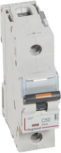 Фото Legrand DX3 409760 Автоматический выключатель однополюсный 50А (25 кА, C)