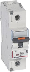 Фото Legrand DX3 409762 Автоматический выключатель однополюсный 80А (25 кА, C)
