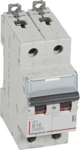 Фото Legrand DX3 408942 Автоматический выключатель двухполюсный 16А (16 кА, B)