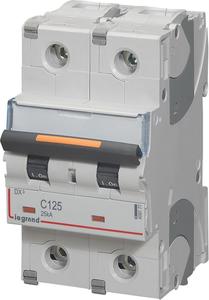 Фото Legrand DX3 409777 Автоматический выключатель двухполюсный 125А (25 кА, C)