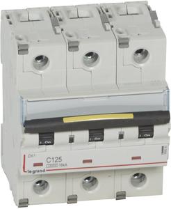 Фото Legrand DX3 409282 Автоматический выключатель трехполюсный 125А (16 кА, C)
