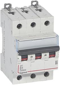 Фото Legrand DX3 408984 Автоматический выключатель трехполюсный 1А (16 кА, B)